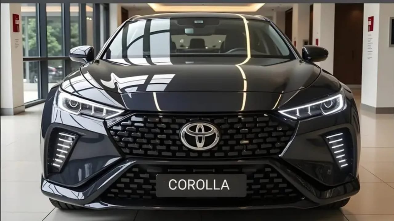 Toyota Corolla Launched – 1.8L Petrol Engine, 10-Speed CVT Transmission & 5-Star Safety Rated Sedan!