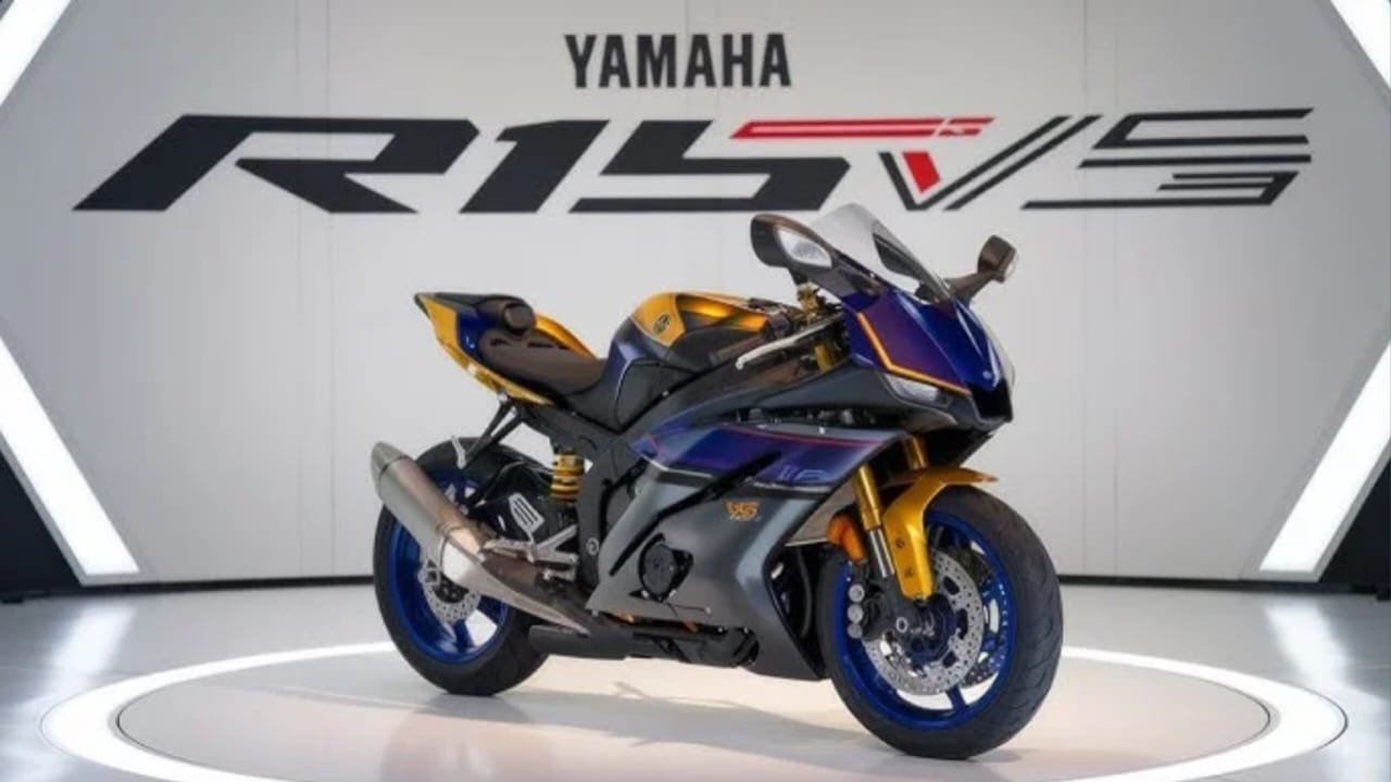 Yamaha R15 V5 Bike 2026 – 155cc Powerful Engine, 19.5PS Power & 55kmpl Mileage, Dual Channel ABS Racer at ₹76,000!