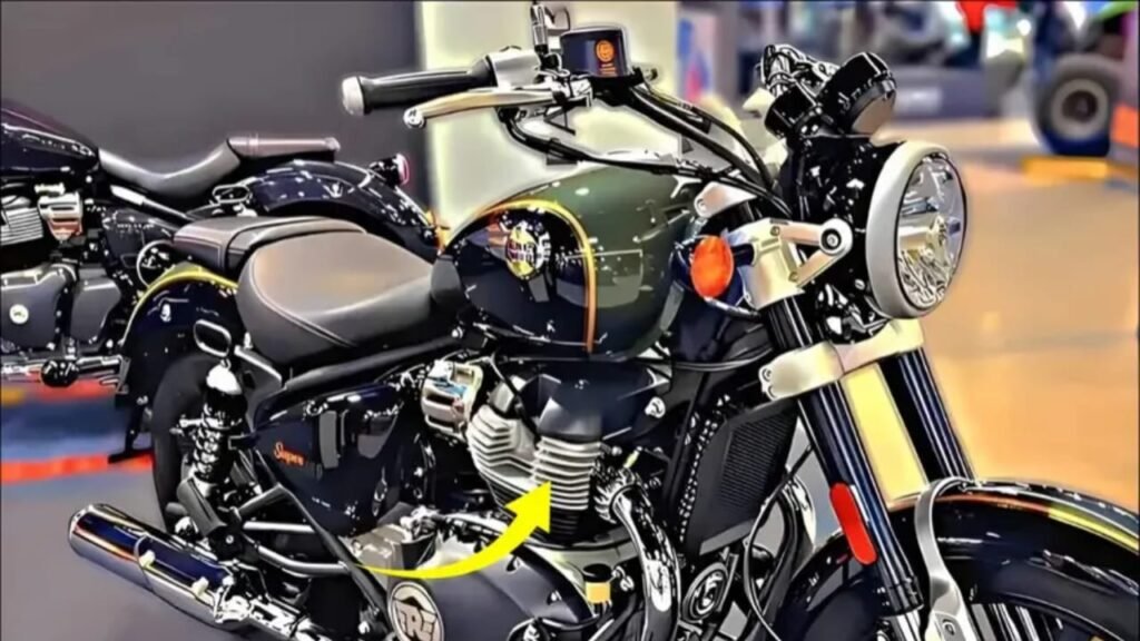 Royal Enfield 250cc Bullet Launch – 250cc Double-Cylinder Engine, 1250HP Power & Retro Cruiser Design with Digital Console at Only ₹75,999!